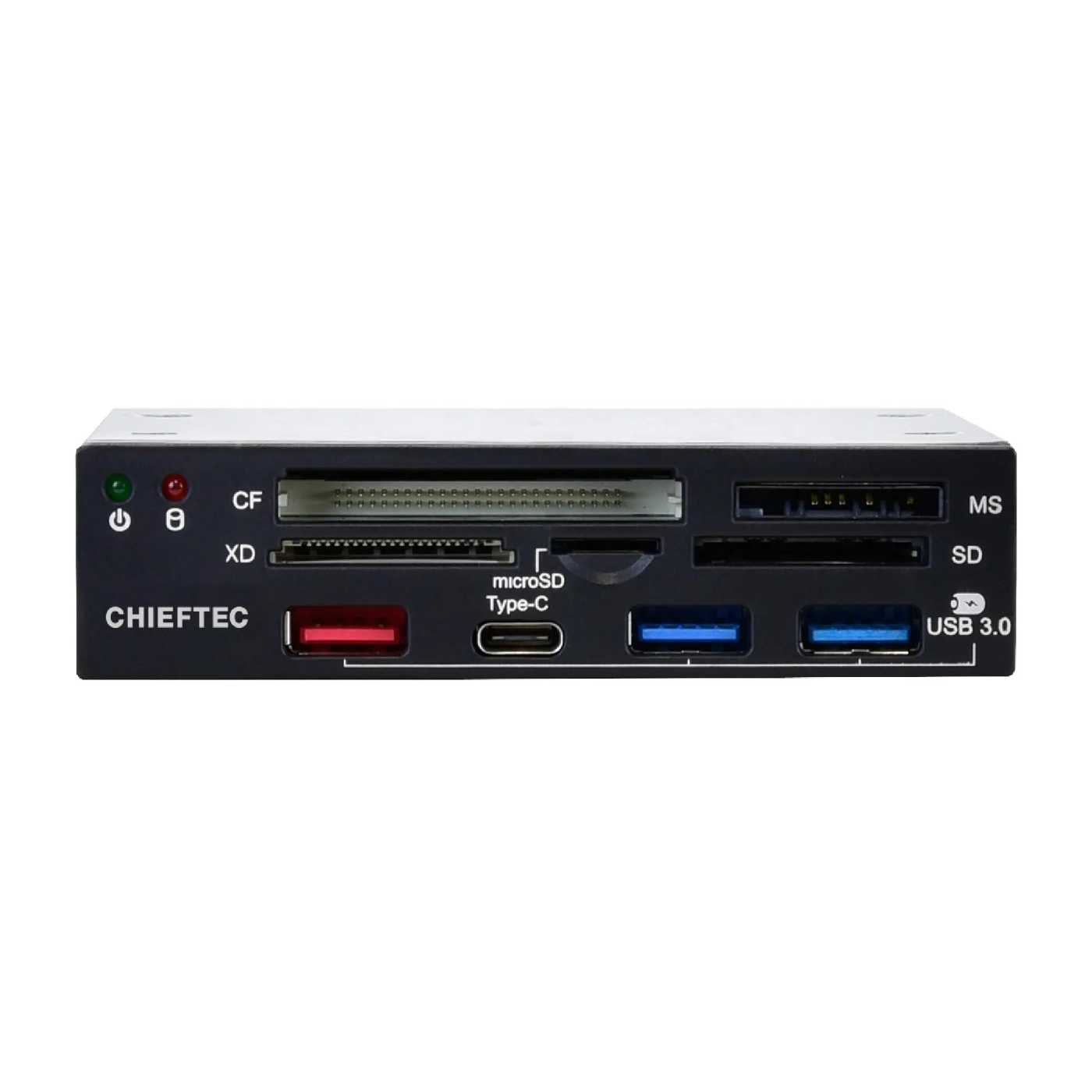 Купить Кард-ридер внутренний CHIEFTEC CRD-901H All-in-One - фото 1