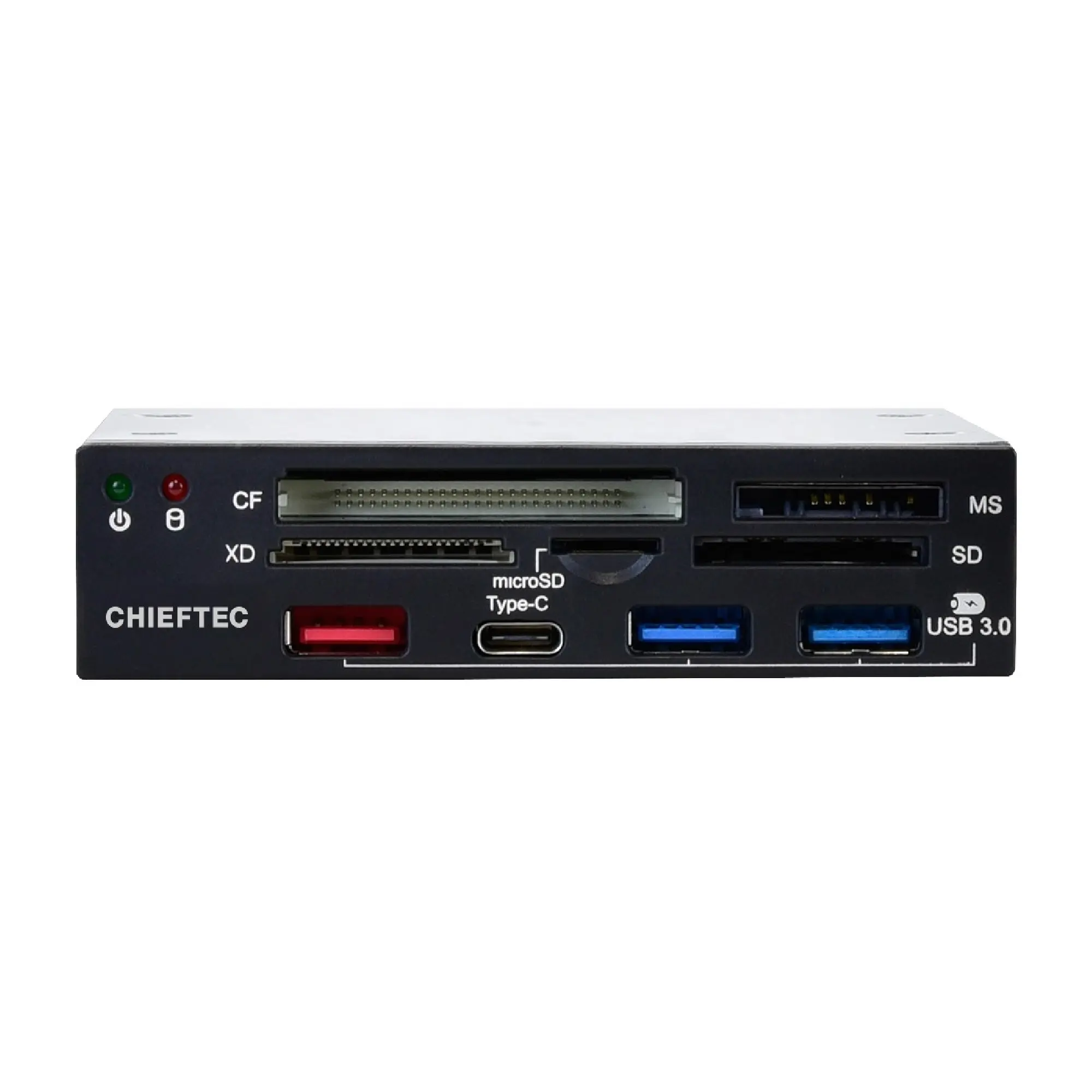 Купить Кард-ридер внутренний CHIEFTEC CRD-901H All-in-One - фото 1