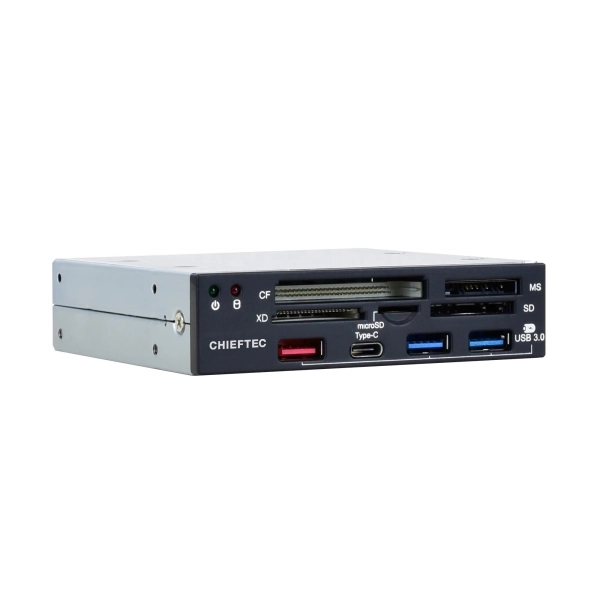 Купить Кард-ридер внутренний CHIEFTEC CRD-901H All-in-One - фото 2