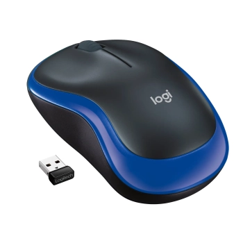 Купить Мышь Logitech M185 Wireless Blue - фото 1