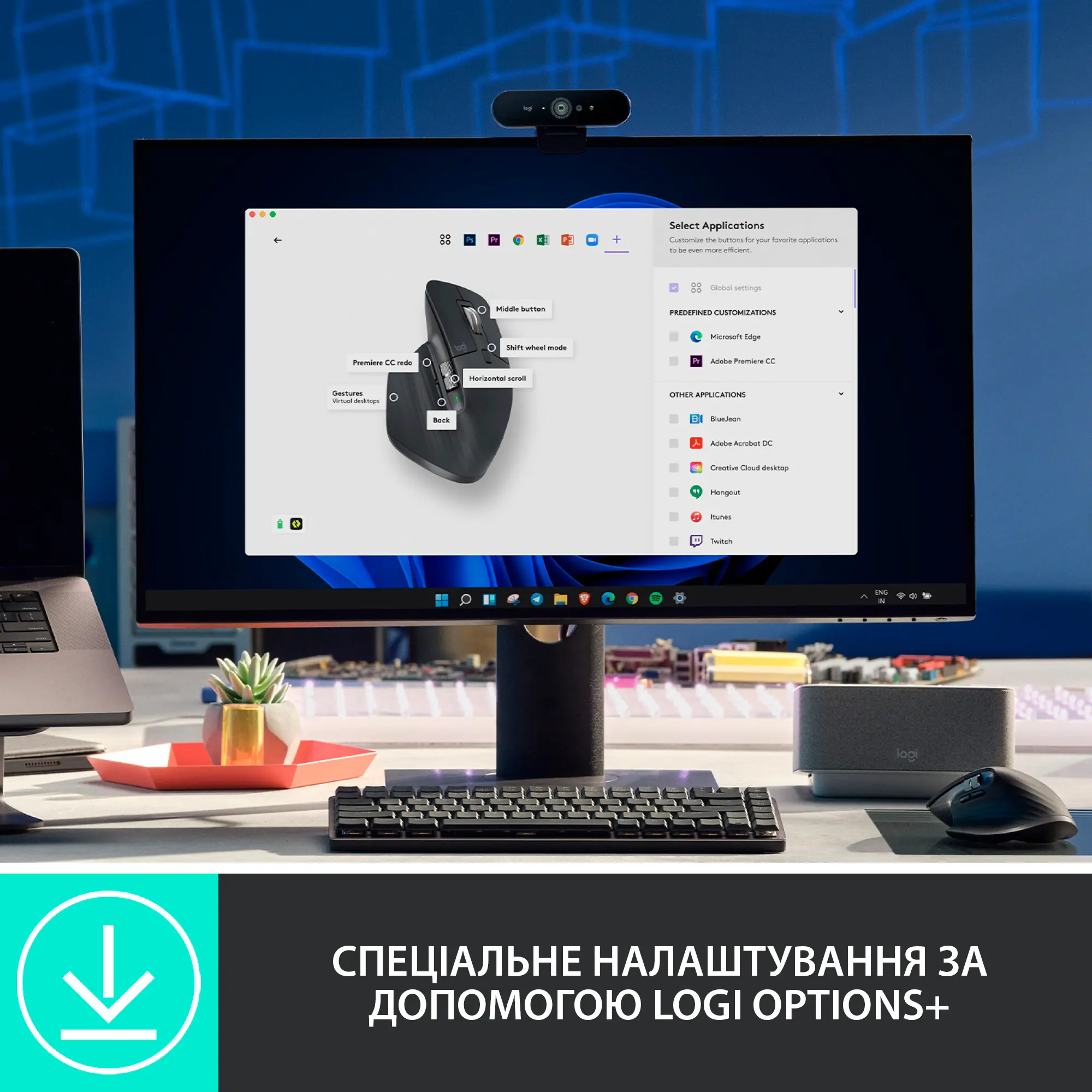 Купить Мышь Logitech MX Master 3S Graphite - фото 5