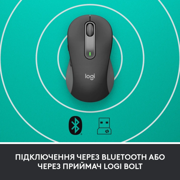 Купити Мишка Logitech Signature M650 Graphite - фото 3
