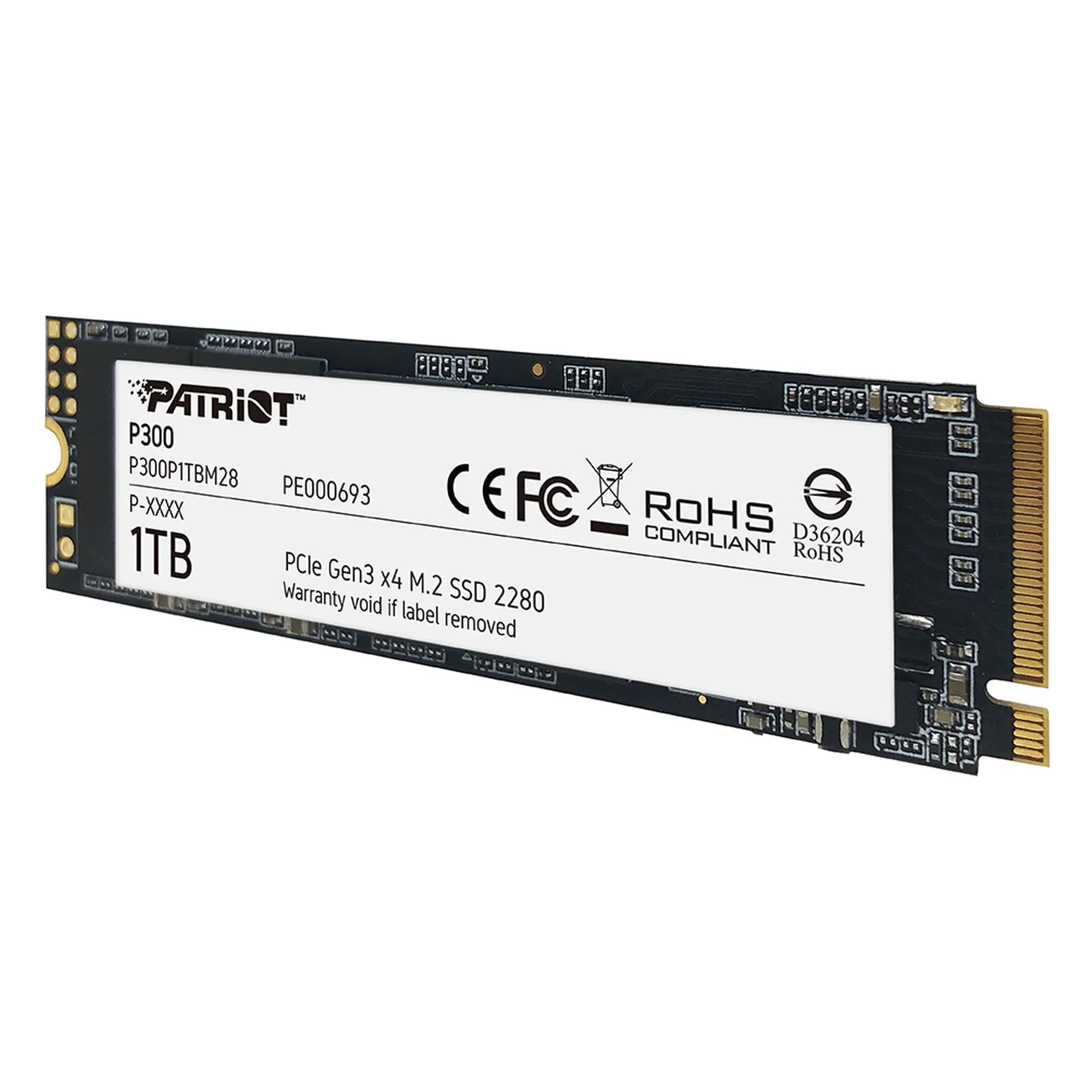 Купити SSD PATRIOT P300 1TB M.2 NVMe - фото 5