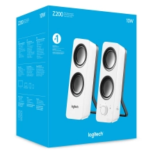 Купить Акустическая система Logitech Z200 White - фото 6