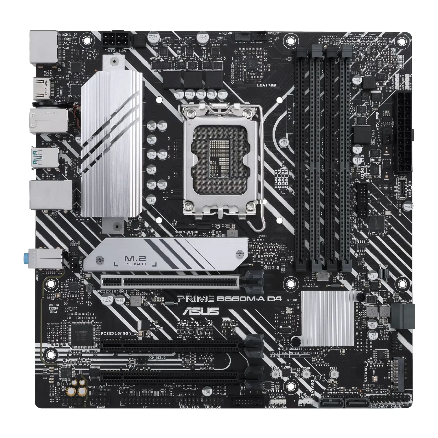Купить Материнская плата ASUS PRIME B660M-A D4-CSM - фото 2