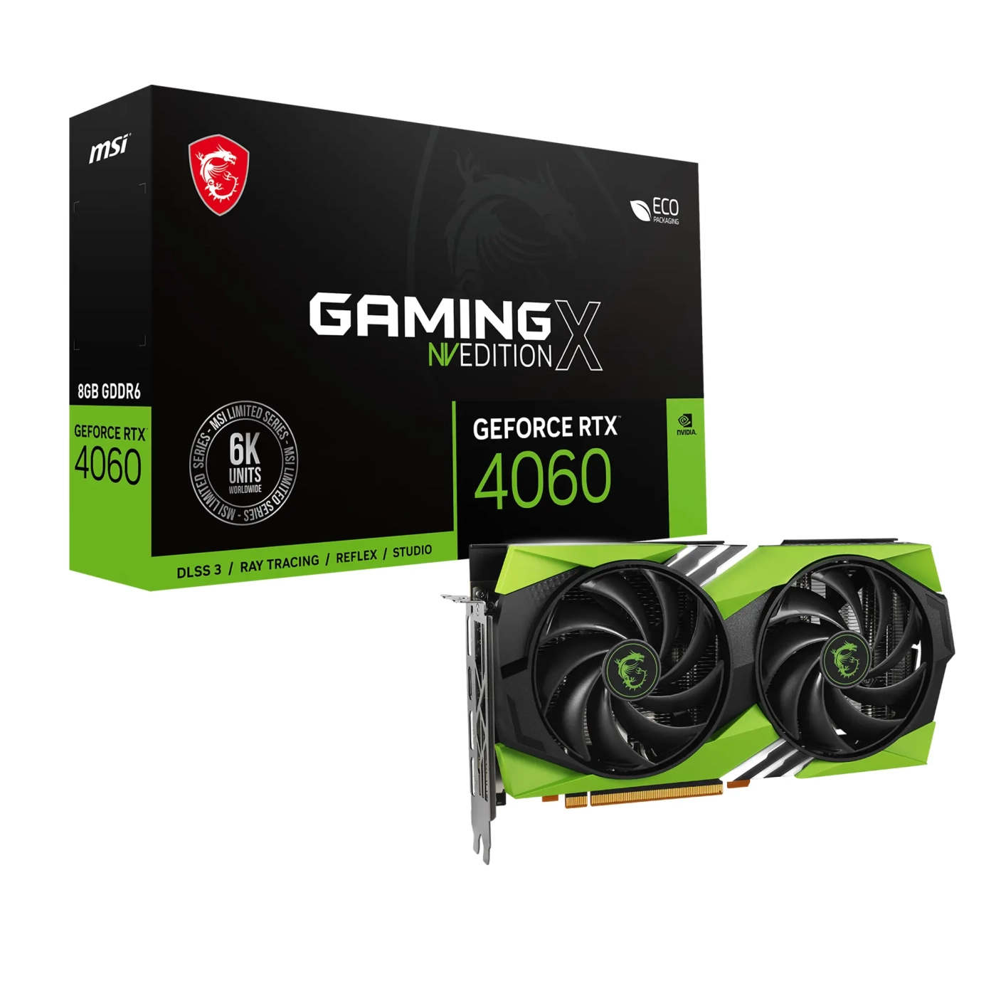 Купить Видеокарта MSI GeForce RTX 4060 GAMING X NV EDITION 8G - фото 9