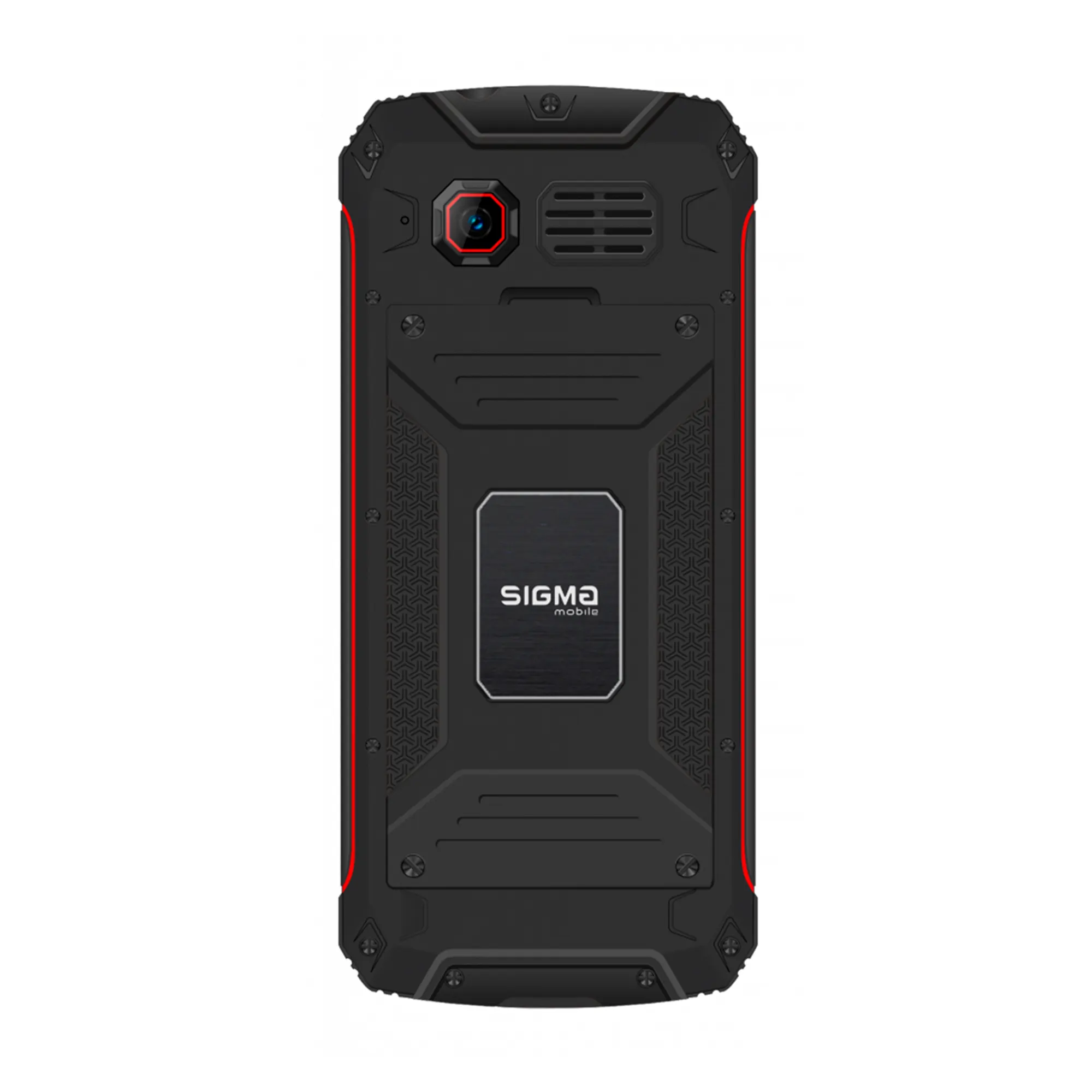 Купить Мобильный телефон Sigma X-treme PR68 Black Red - фото 3