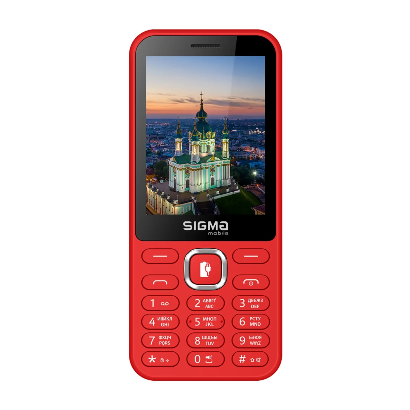 Купити Мобільний телефон Sigma X-style 31 Power Type-C Red - фото 1