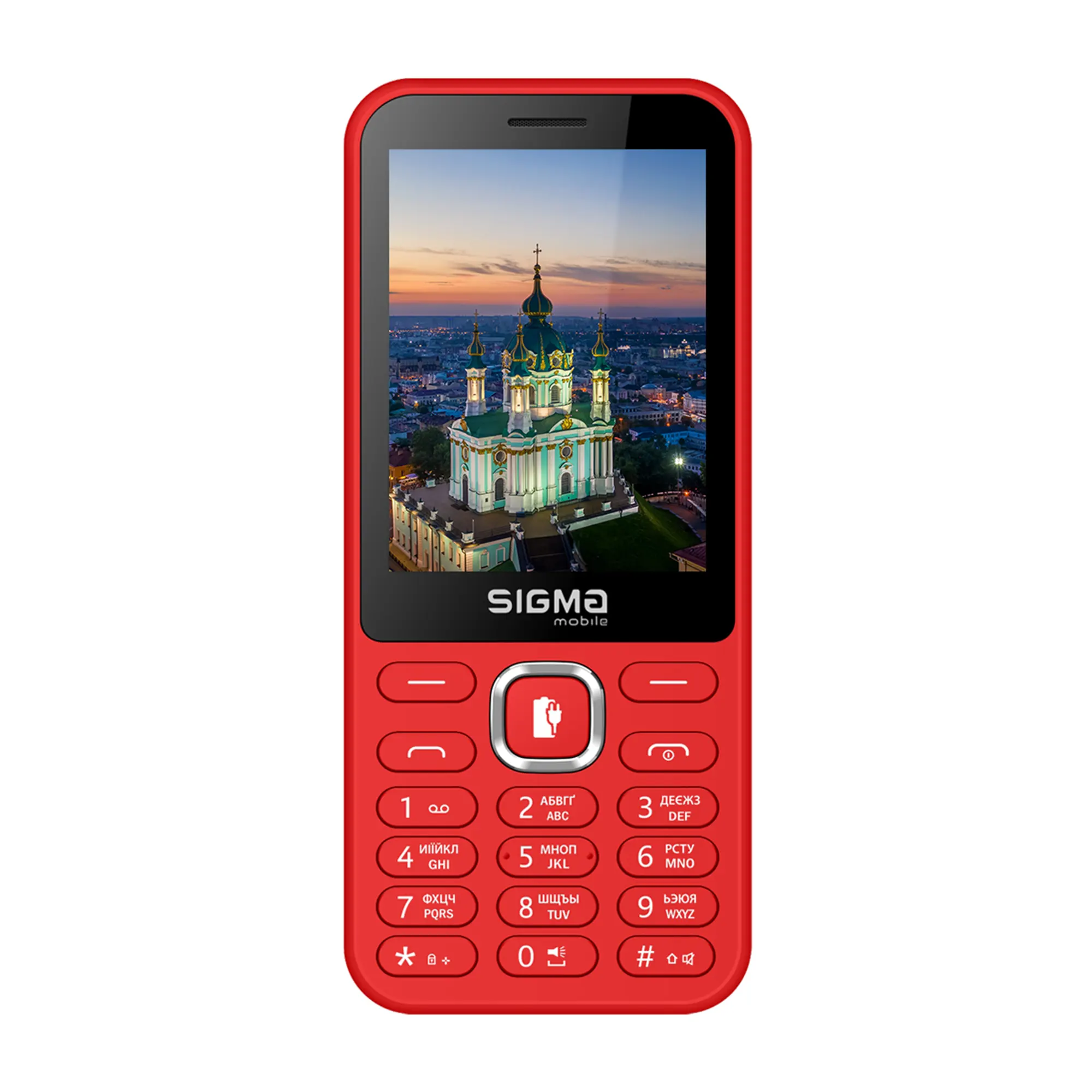Купити Мобільний телефон Sigma X-style 31 Power Type-C Red - фото 1
