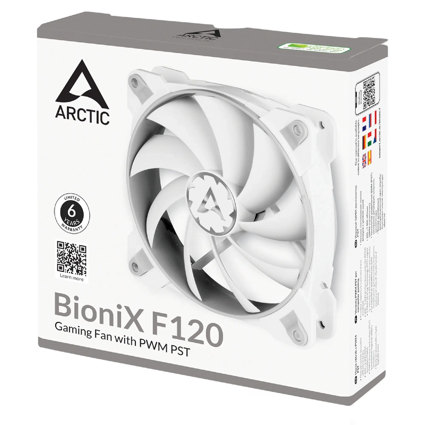 Купить Вентилятор Arctic BioniX F120 Grey/White (ACFAN00164A) - фото 5