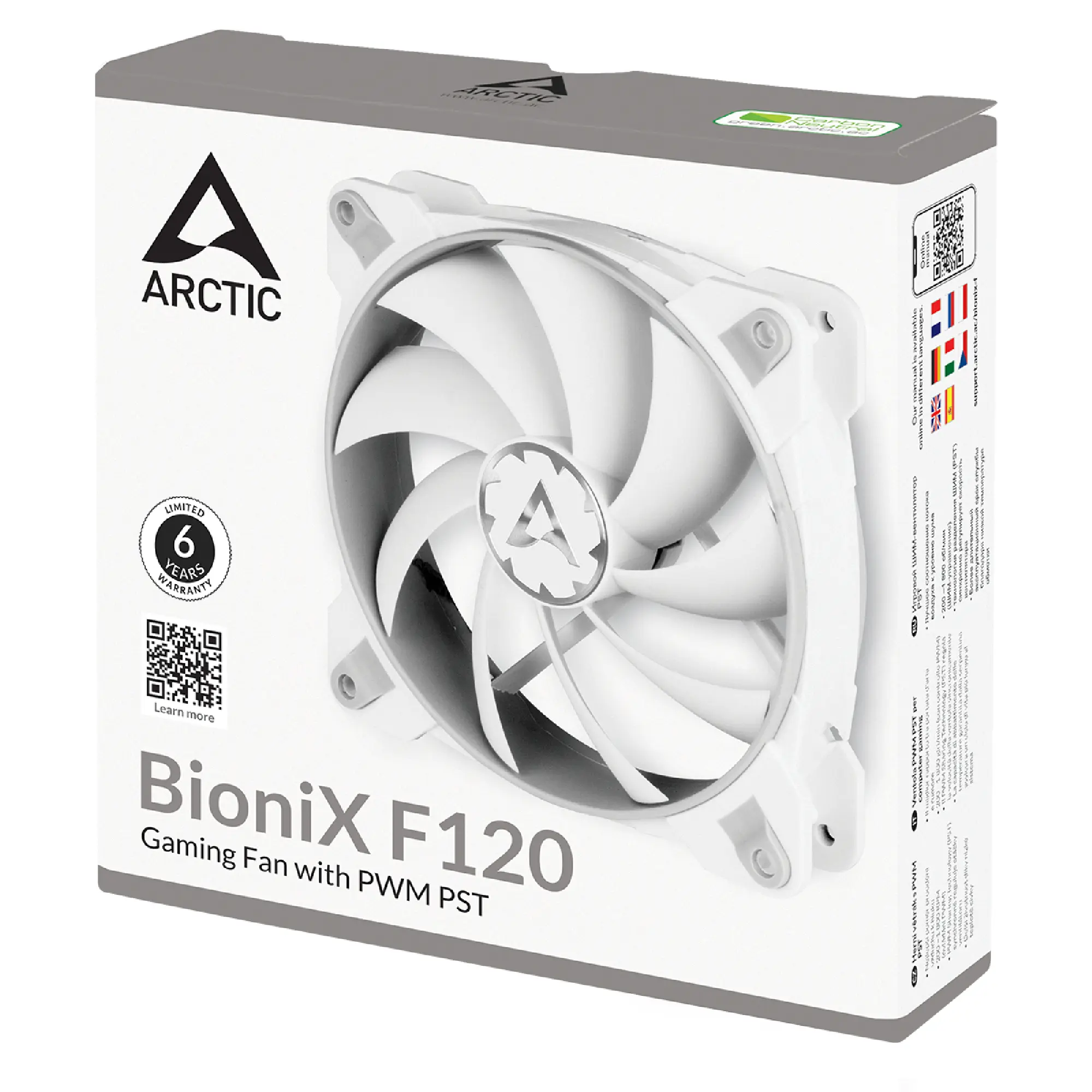 Купить Вентилятор Arctic BioniX F120 Grey/White (ACFAN00164A) - фото 5