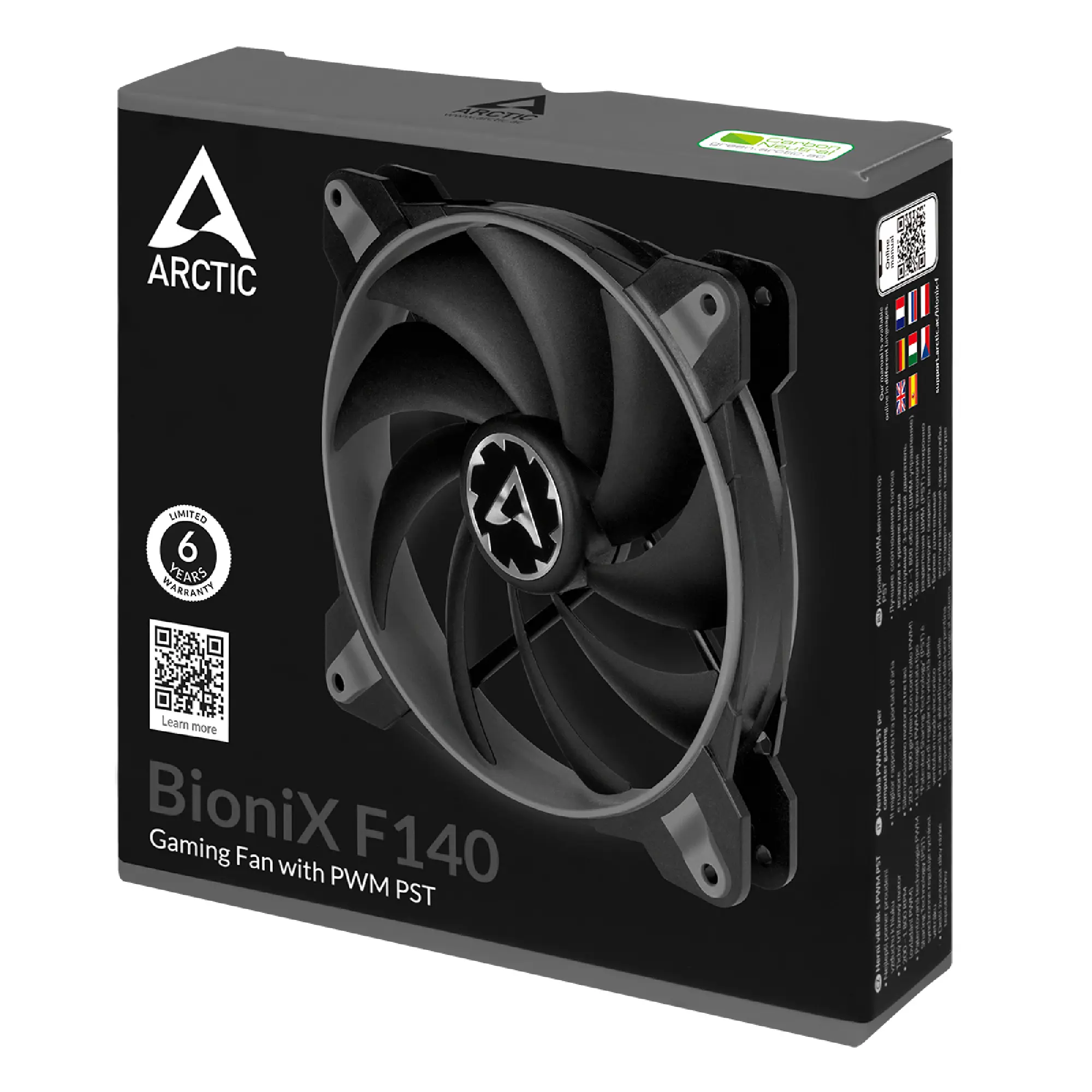 Купити Вентилятор Arctic BioniX F140 Grey (ACFAN00161A) - фото 5