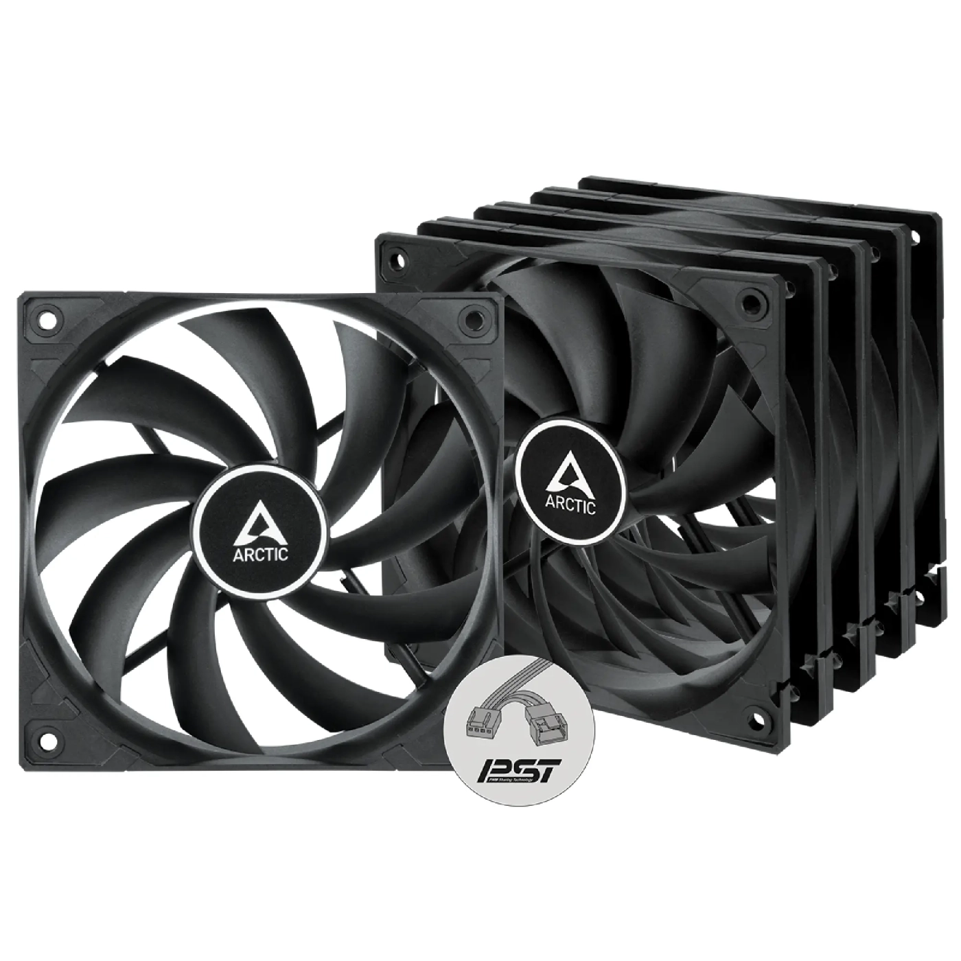 Купить Вентилятор Arctic F12 PWM PST 5-Pack (ACFAN00250A) - фото 2