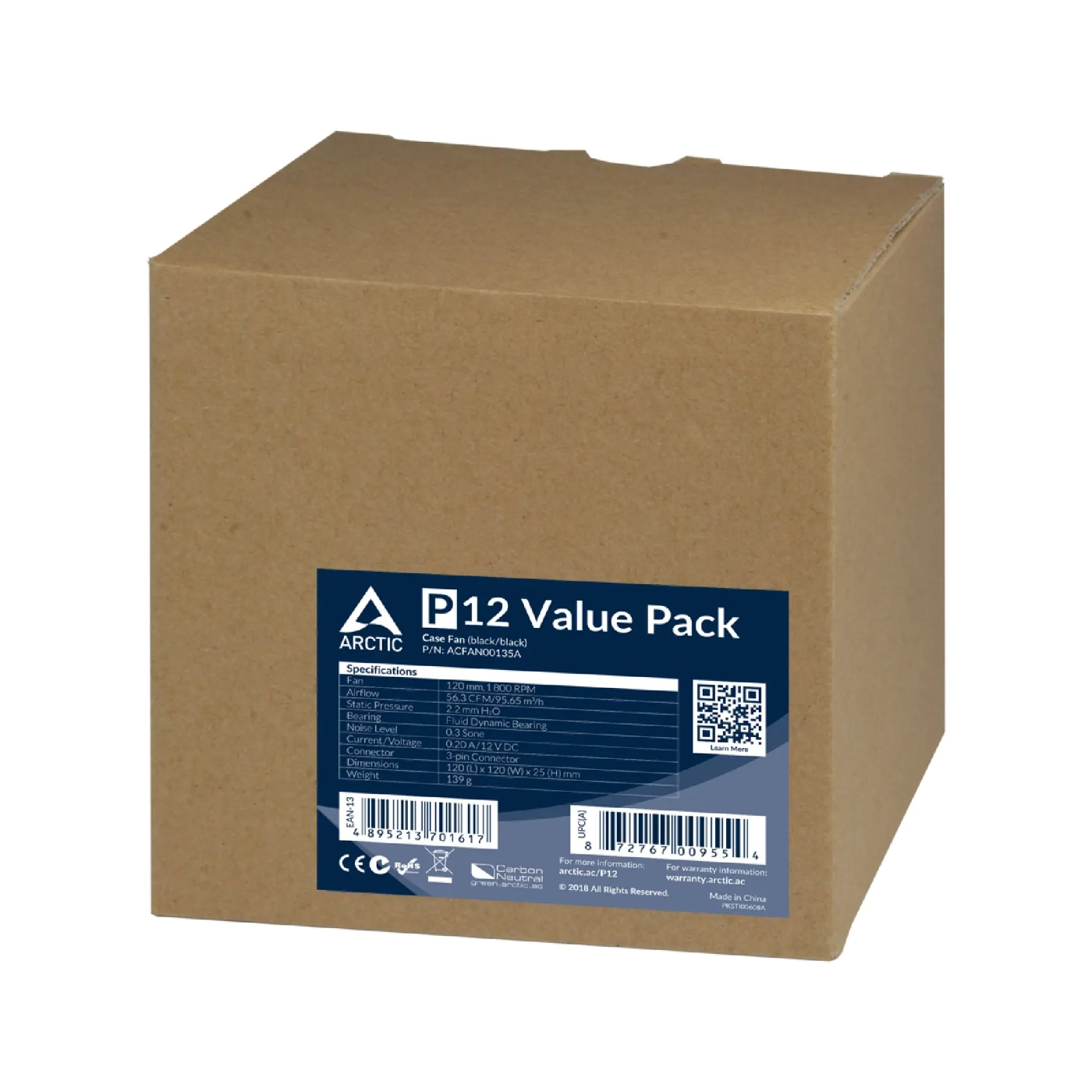 Купить Вентилятор Arctic P12 5-Pack (ACFAN00135A) - фото 6