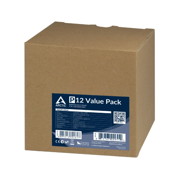 Купить Вентилятор Arctic P12 5-Pack (ACFAN00135A) - фото 6