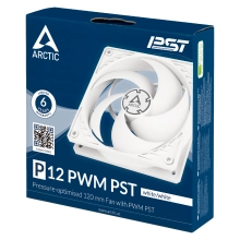 Купить Вентилятор Arctic P12 PWM PST White (ACFAN00170A) - фото 5