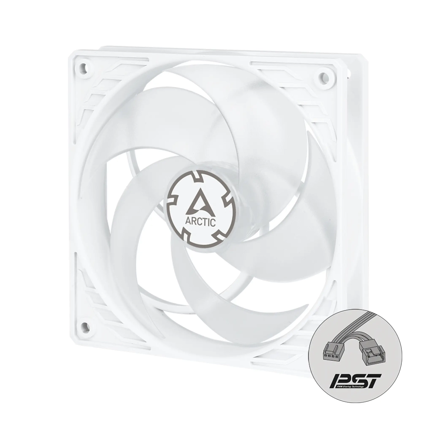 Купить Вентилятор Arctic P12 PWM PST White/Transparent (ACFAN00132A) - фото 2