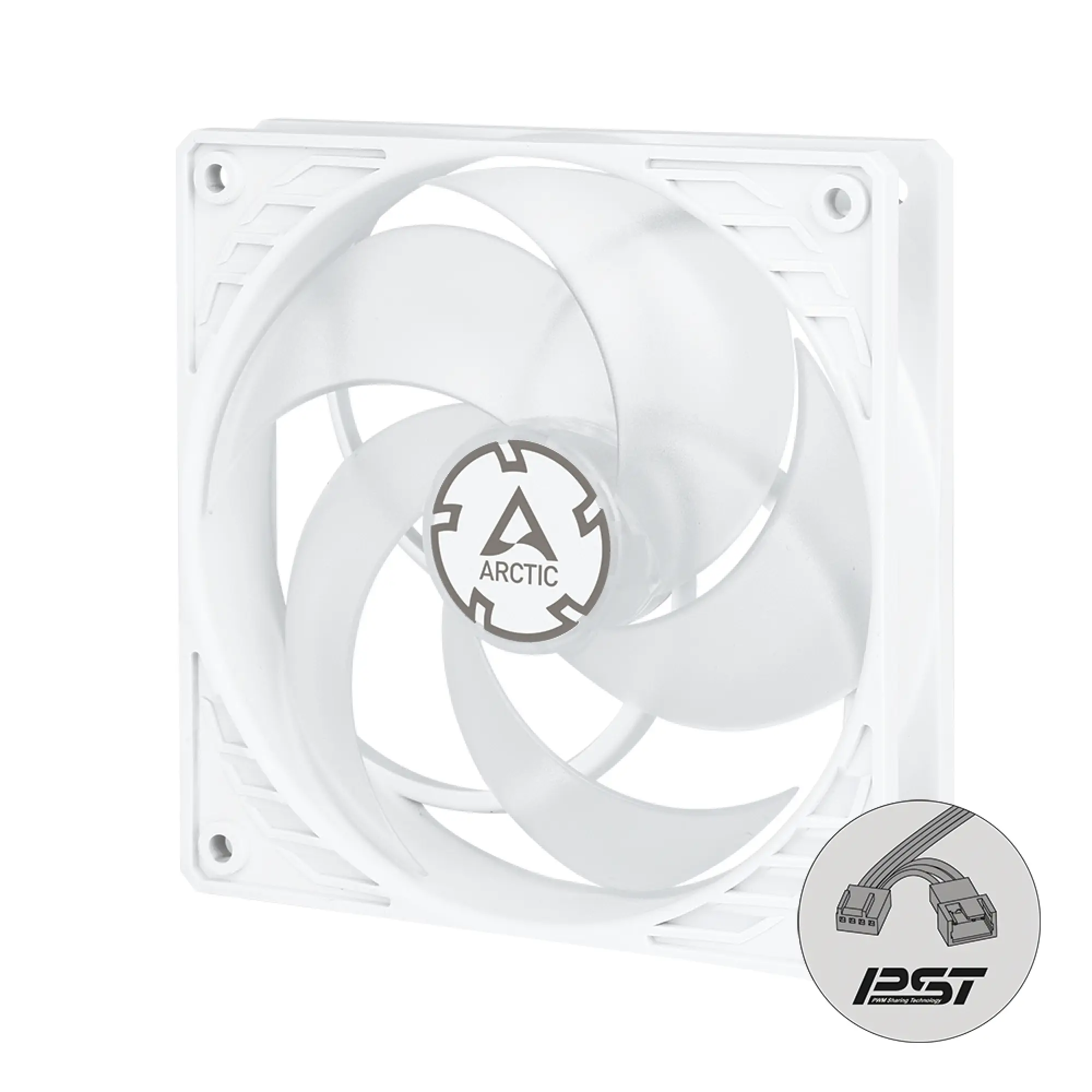 Купить Вентилятор Arctic P12 PWM PST White/Transparent (ACFAN00132A) - фото 2
