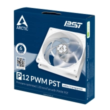 Купить Вентилятор Arctic P12 PWM PST White/Transparent (ACFAN00132A) - фото 5