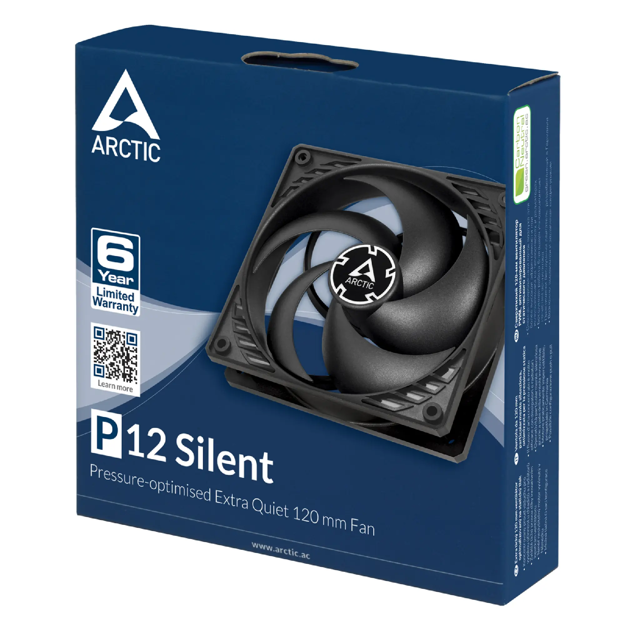 Купити Вентилятор Arctic P12 Silent (ACFAN00130A) - фото 4
