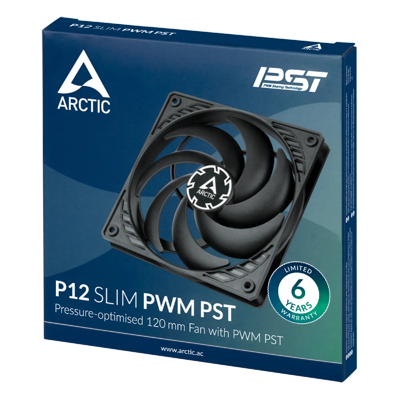 Купити Вентилятор Arctic P12 Slim PWM PST (ACFAN00187A) - фото 4