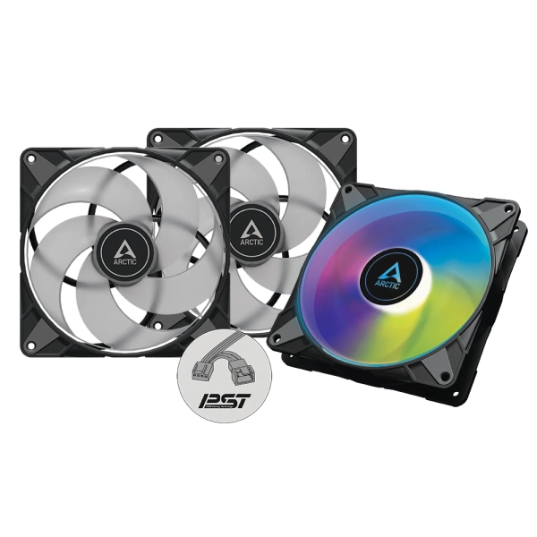 Купити Вентилятор Arctic P14 PWM PST A-RGB 3-Pack (ACFAN00257A) - фото 2
