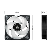 Купити Вентилятор Arctic P14 PWM PST A-RGB 3-Pack (ACFAN00257A) - фото 4