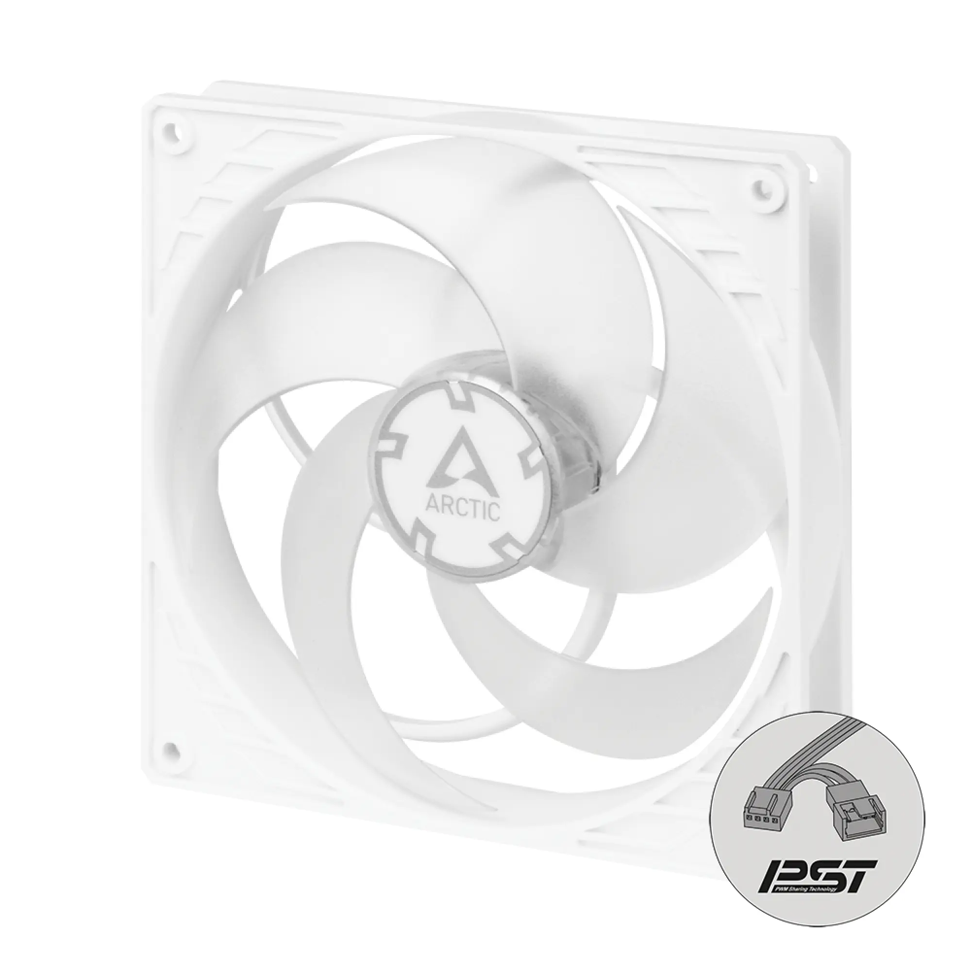 Купити Вентилятор Arctic P14 PWM PST White/Transparent (ACFAN00221A) - фото 2