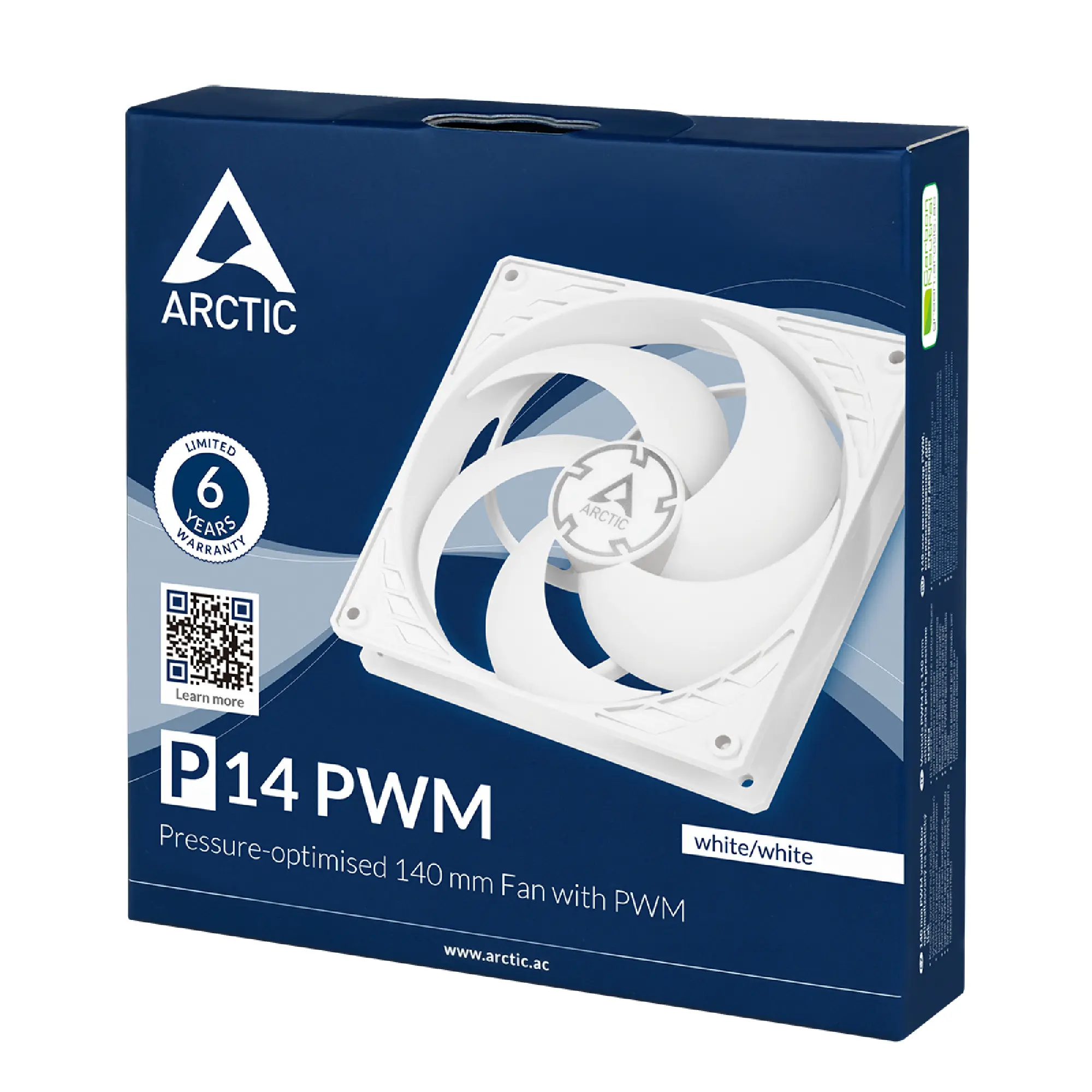 Купить Вентилятор Arctic P14 PWM White (ACFAN00222A) - фото 3