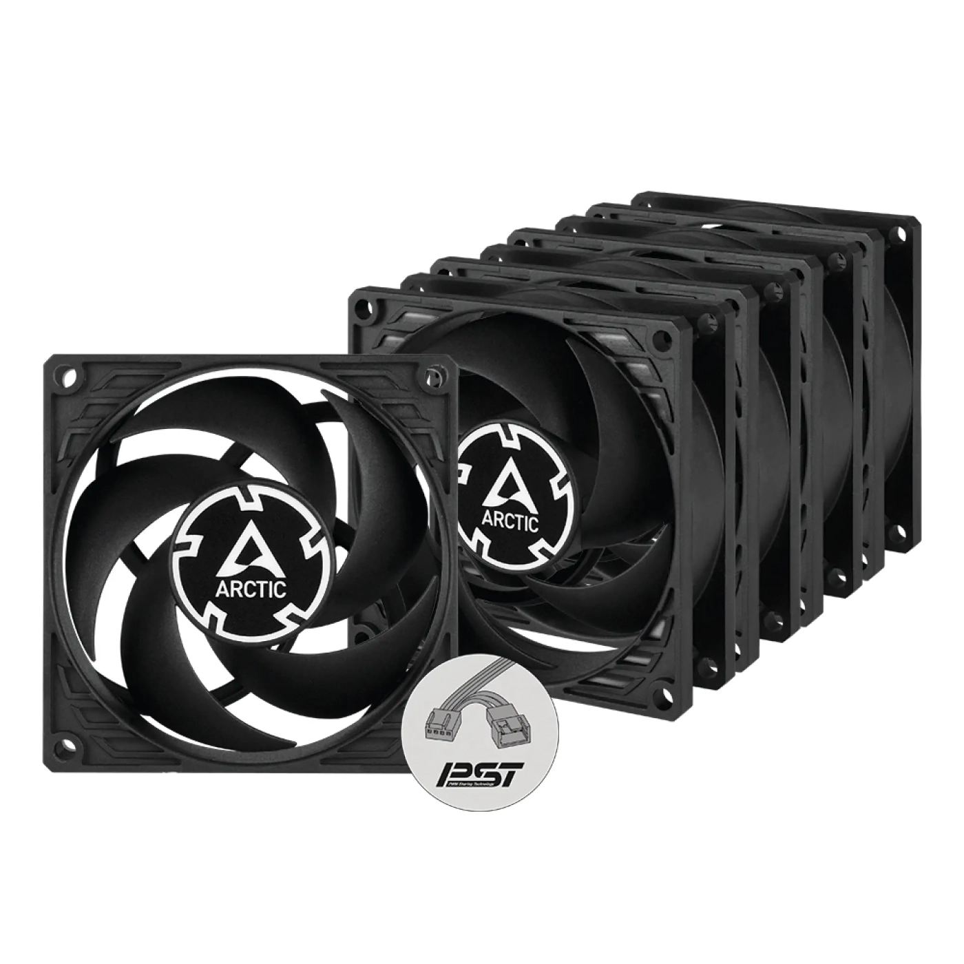 Купить Вентилятор Arctic P8 PWM PST 5-Pack (ACFAN00154A) - фото 2