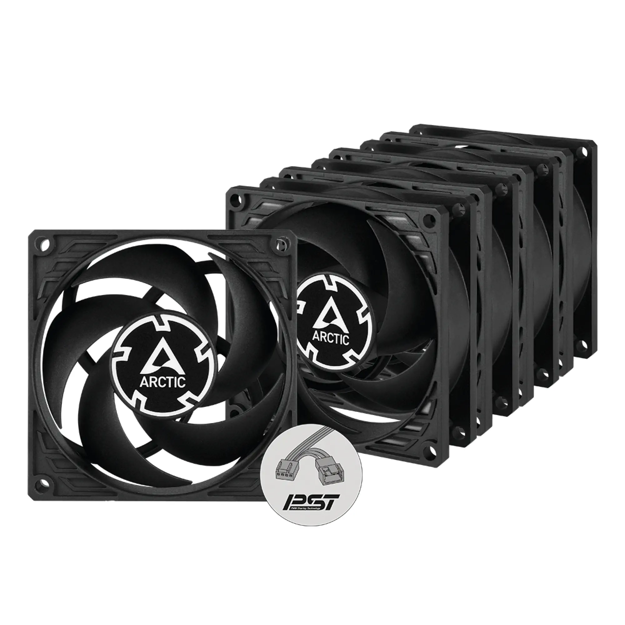 Купить Вентилятор Arctic P8 PWM PST 5-Pack (ACFAN00154A) - фото 2