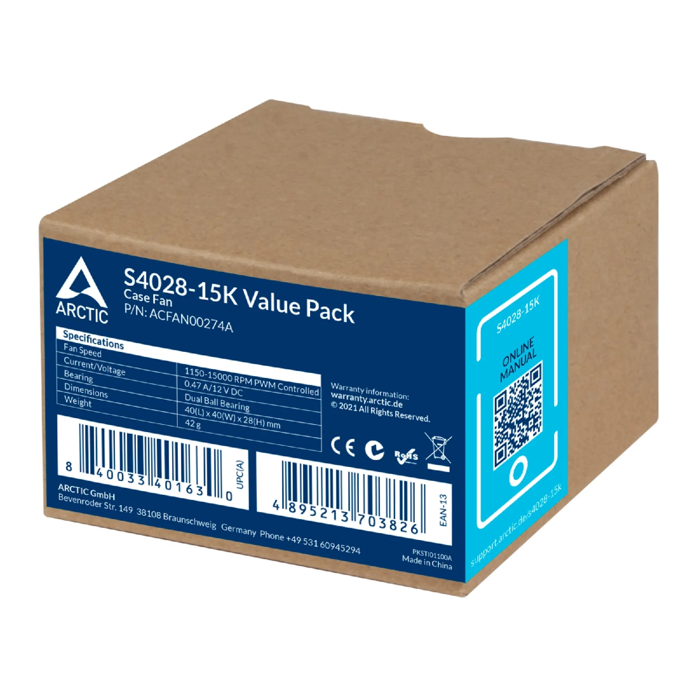 Купить Вентилятор Arctic S4028-6K 5-Pack (ACFAN00273A) - фото 7