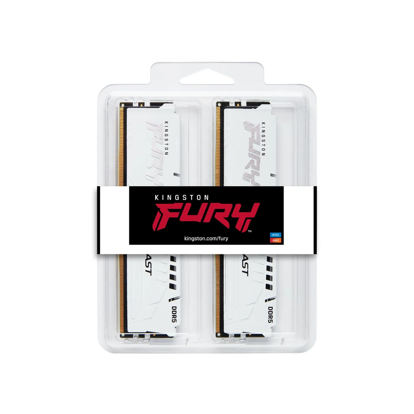 Купить Модуль памяти Kingston FURY Beast DDR5-5600 64GB KIT (2x32GB) (KF556C40BWK2-64) - фото 3