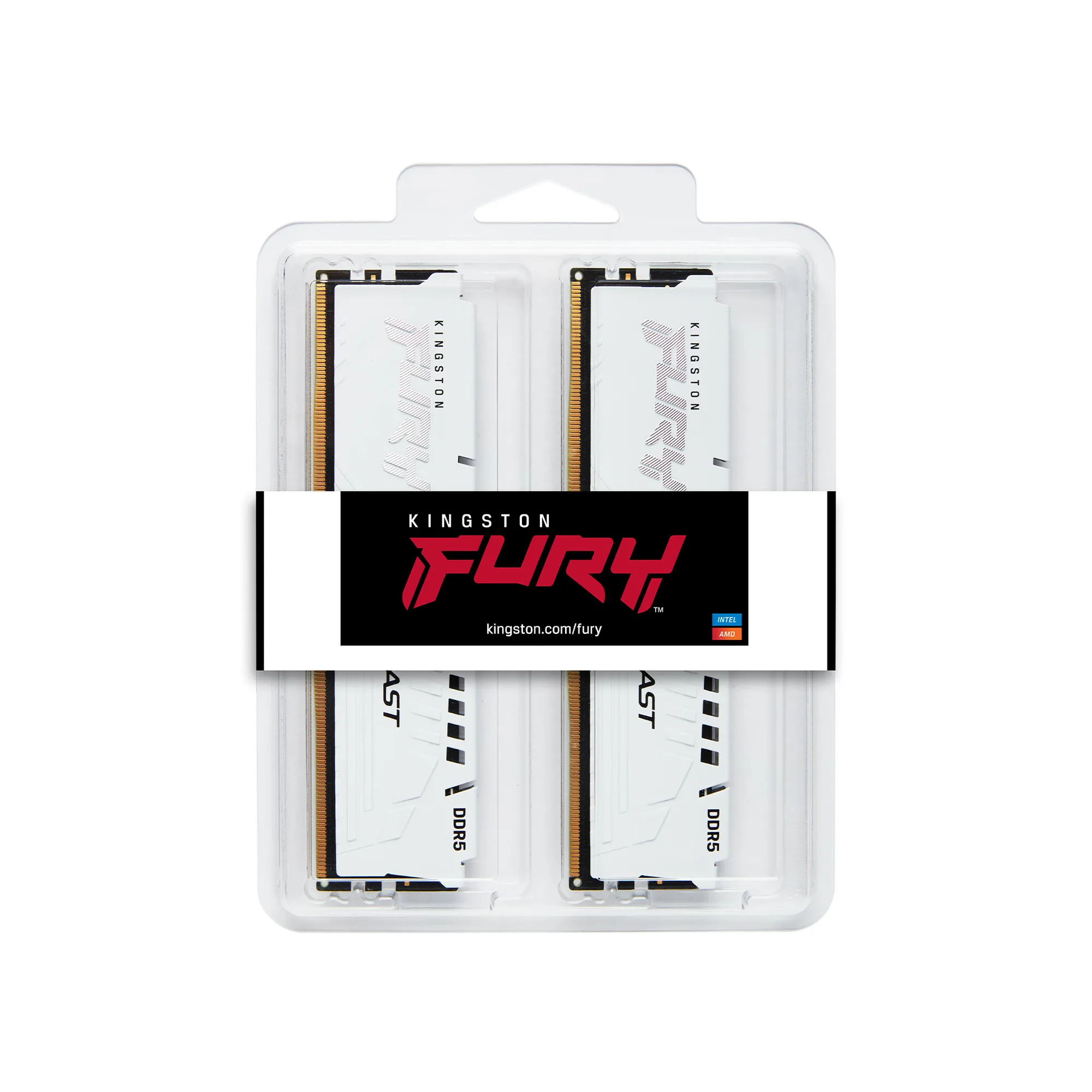 Купить Модуль памяти Kingston FURY Beast DDR5-5600 64GB KIT (2x32GB) (KF556C40BWK2-64) - фото 3
