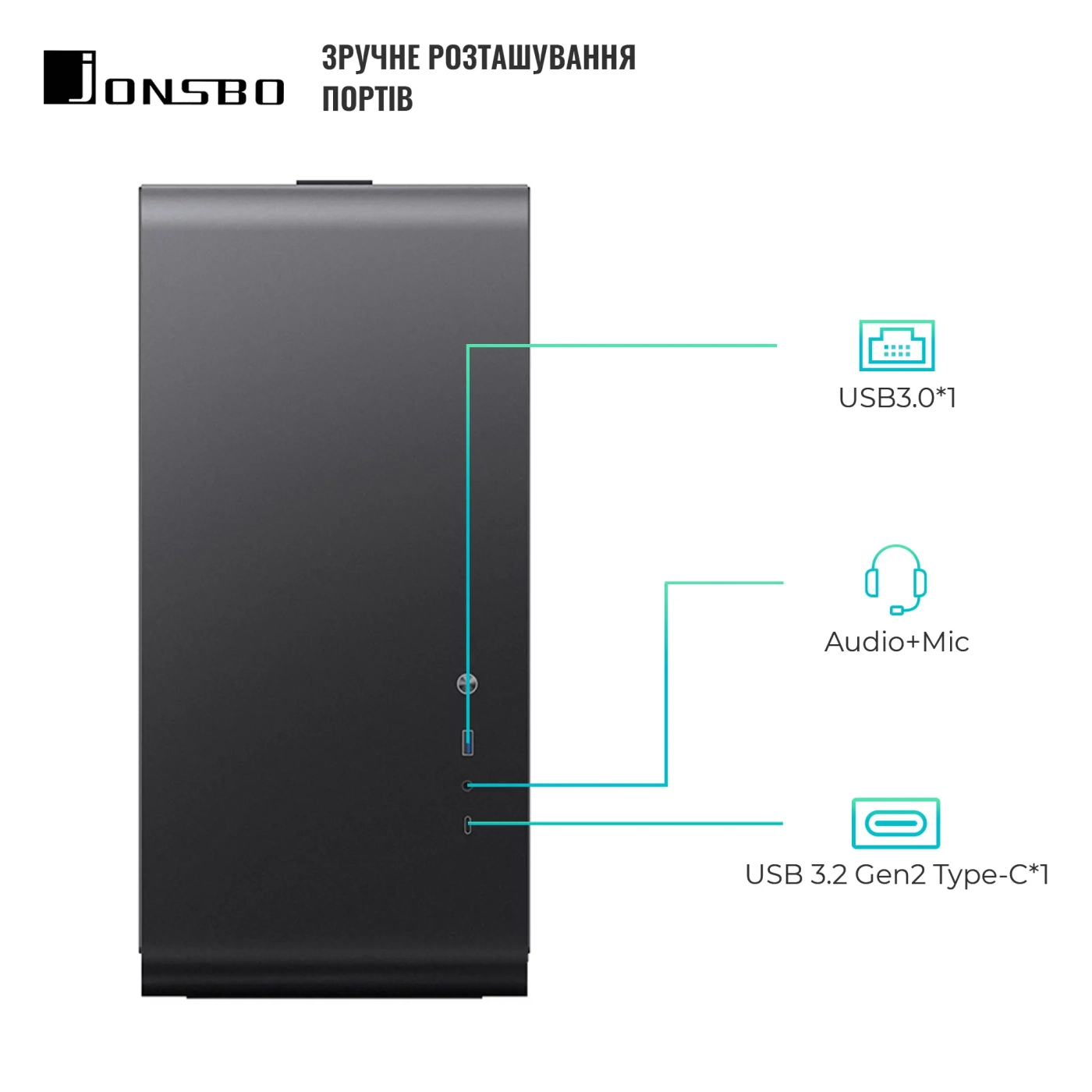Купить Корпус JONSBO U4 Pro MESH Black - фото 3