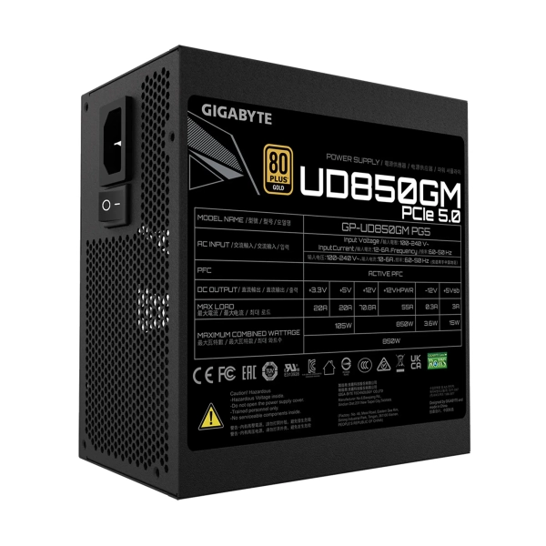 Купить Блок питания GIGABYTE GP-UD850GM PG5 - фото 5