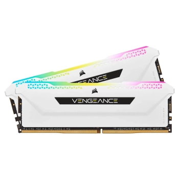 Купить Модуль памяти Corsair Vengeance RGB Pro SL DDR4-3600 16GB KIT (2x8GB) (CMH16GX4M2D3600C18W) - фото 1