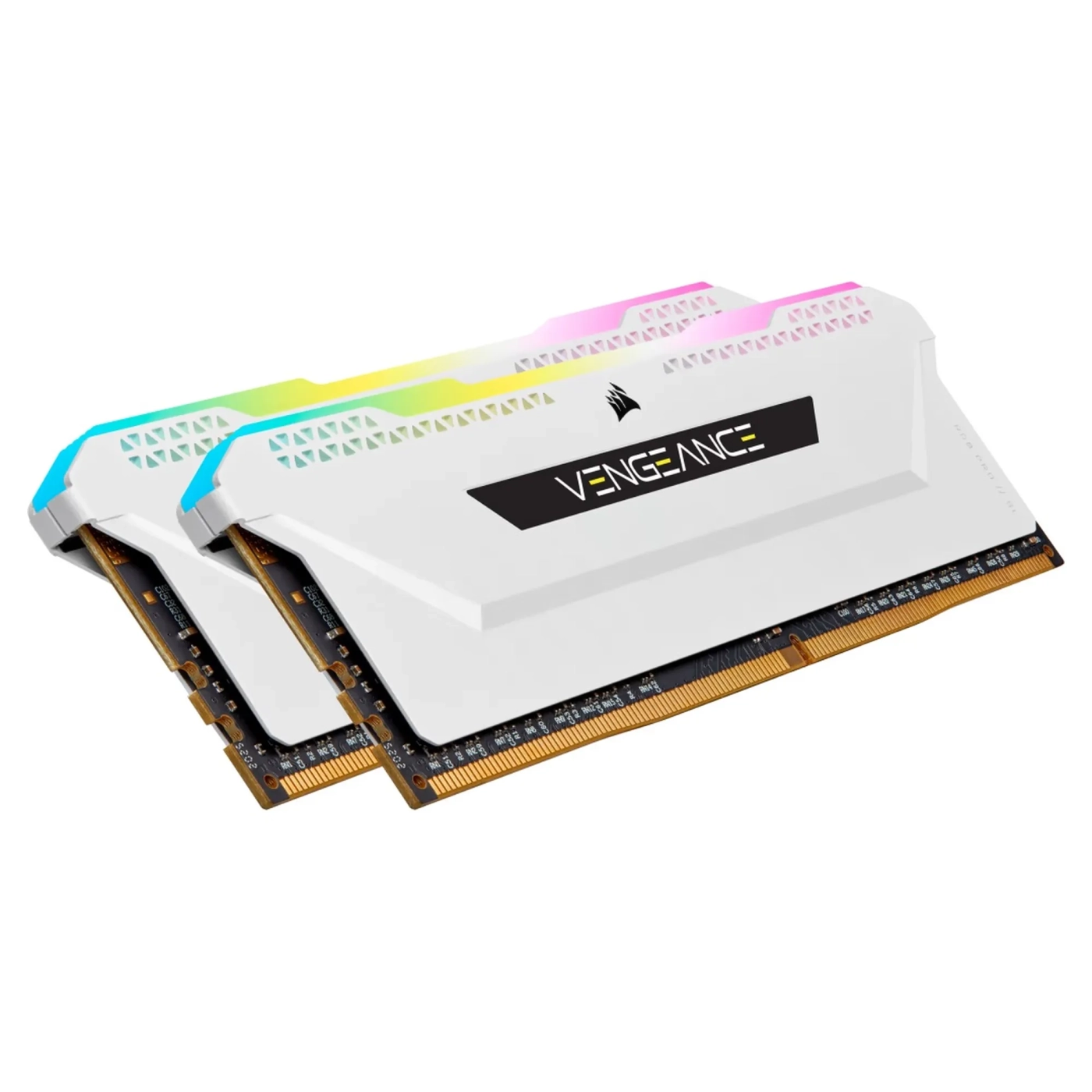 Купить Модуль памяти Corsair Vengeance RGB Pro SL DDR4-3600 32GB KIT (2x16GB) (CMH32GX4M2D3600C18W) - фото 3