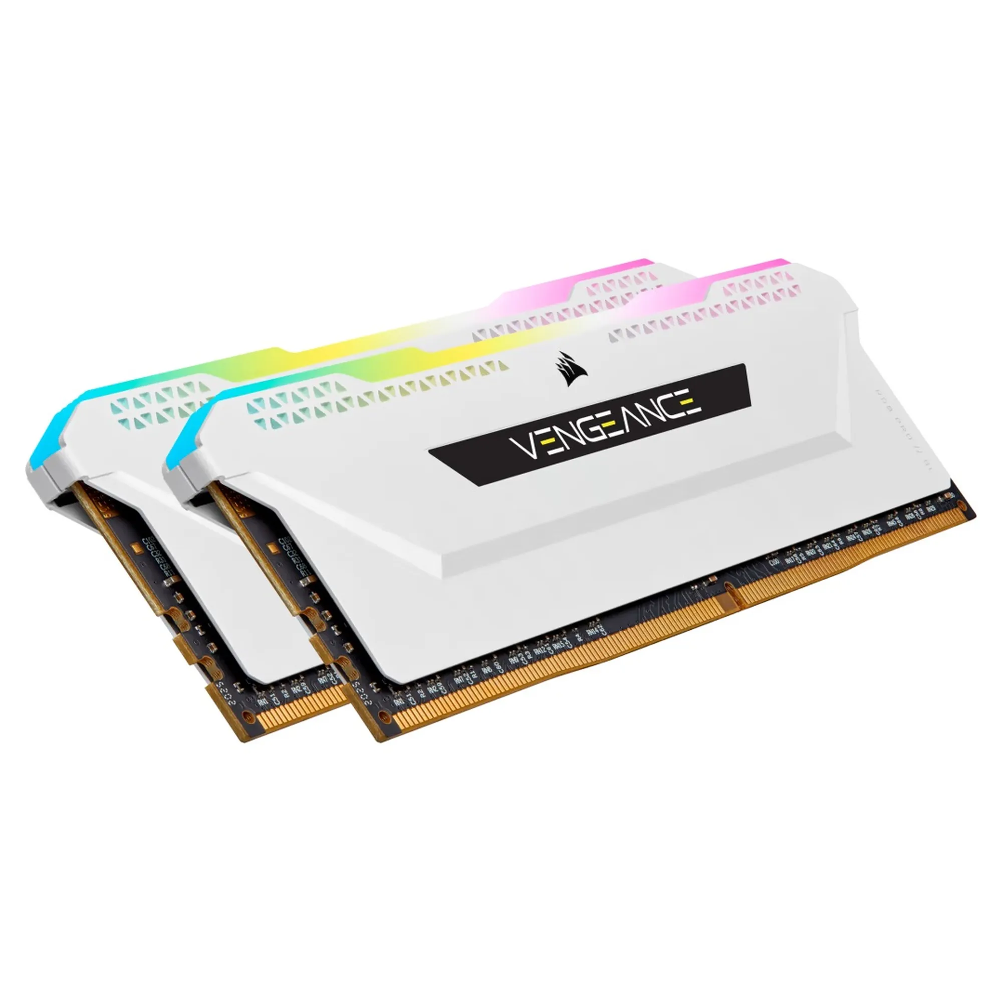 Купить Модуль памяти Corsair Vengeance RGB Pro SL DDR4-3600 32GB KIT (2x16GB) (CMH32GX4M2D3600C18W) - фото 3