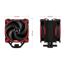 Купить Процессорний кулер Arctic Freezer 34 eSports DUO Red (ACFRE00060A) - фото 7
