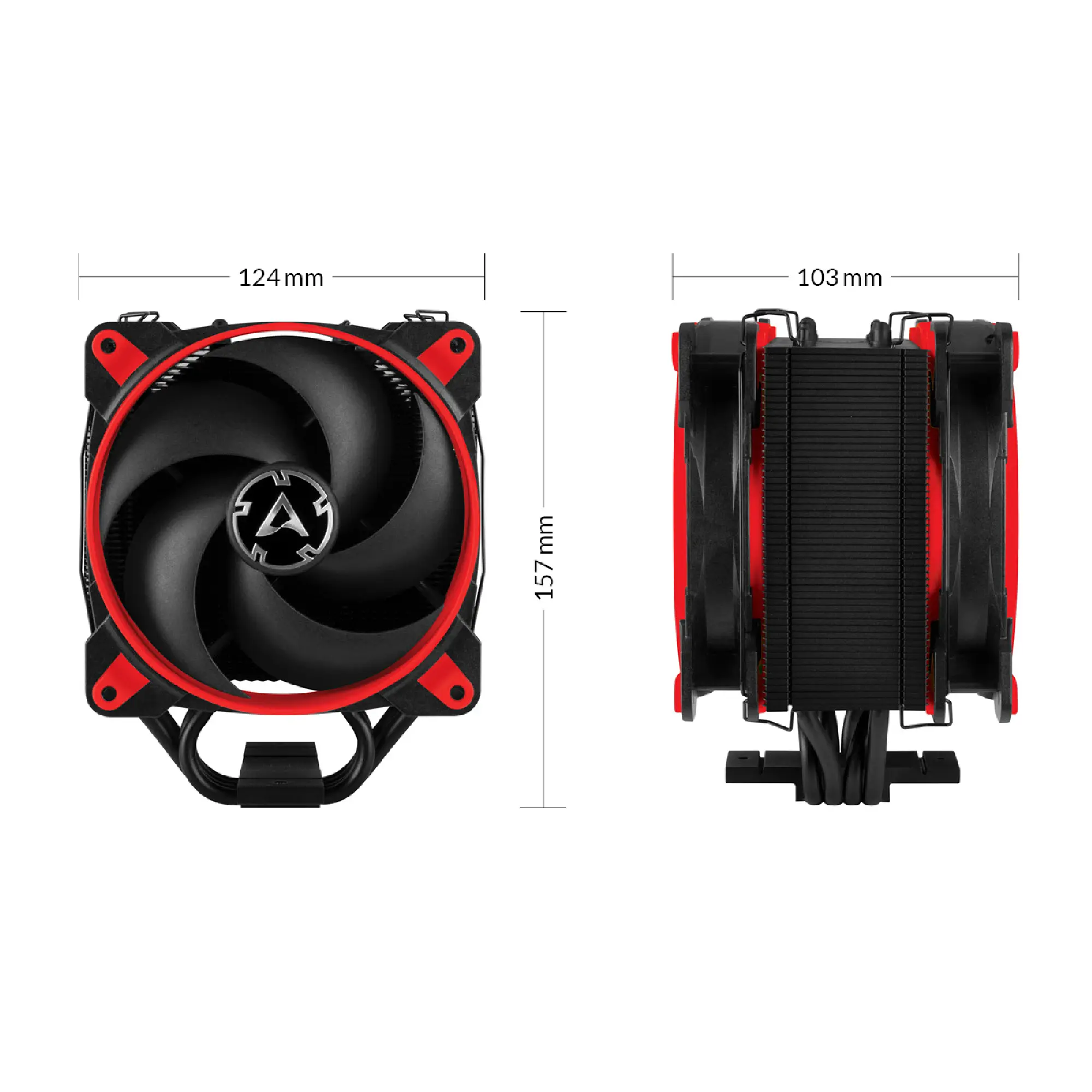 Купить Процессорний кулер Arctic Freezer 34 eSports DUO Red (ACFRE00060A) - фото 7