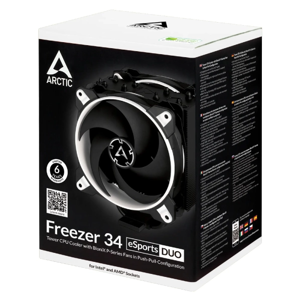 Купить Процессорний кулер Arctic Freezer 34 eSports DUO White (ACFRE00061A) - фото 10
