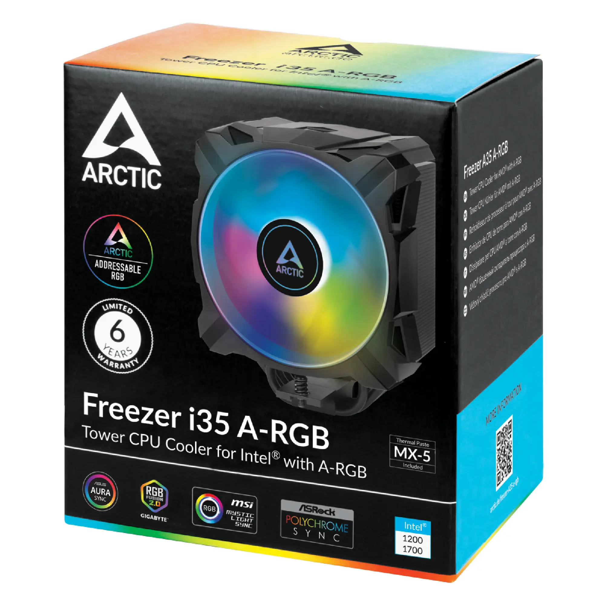 Купить Процессорний кулер Arctic Freezer I35 ARGB (ACFRE00104A) - фото 8