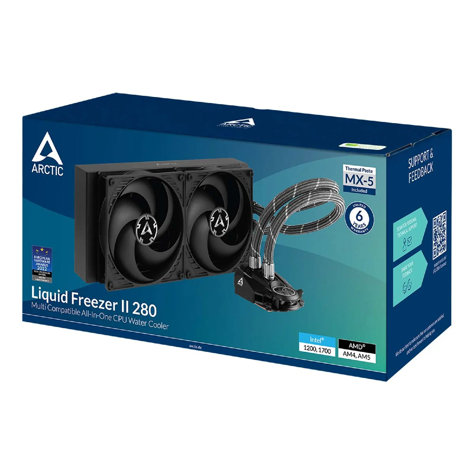 Купить Система жидкостного охлаждения Arctic Liquid Freezer II 280 (ACFRE00066B) - фото 9