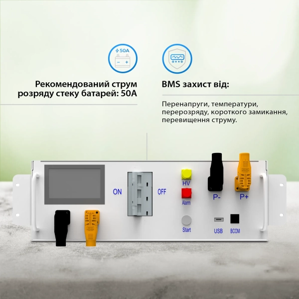 Купить BMS для батарей DEYE BOS-G 120-750Vdc 100A - фото 3