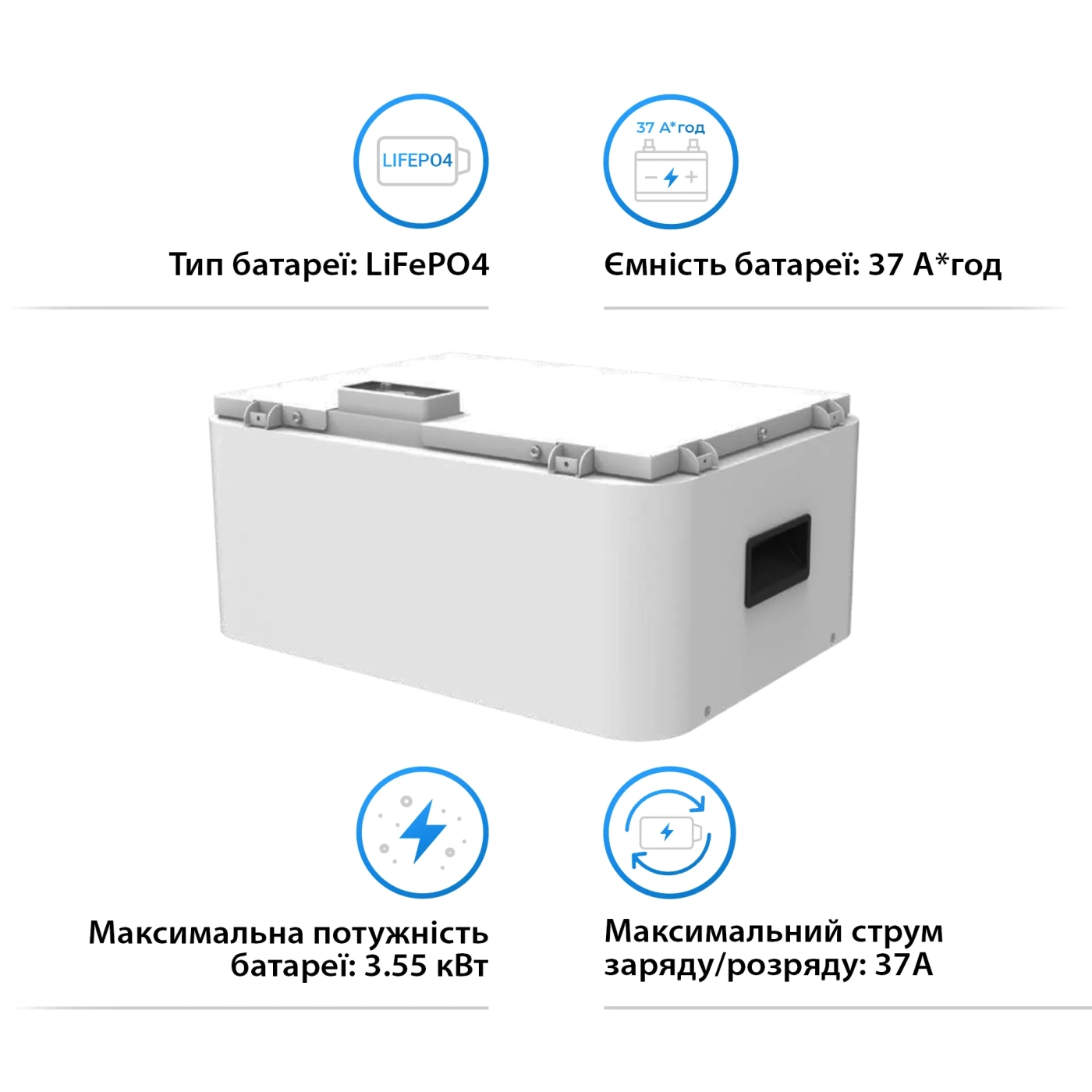 Купить Аккумуляторная батарея Dyness Tower LiFePO4 HV9637 96v 37AH 3.55kWh - фото 2