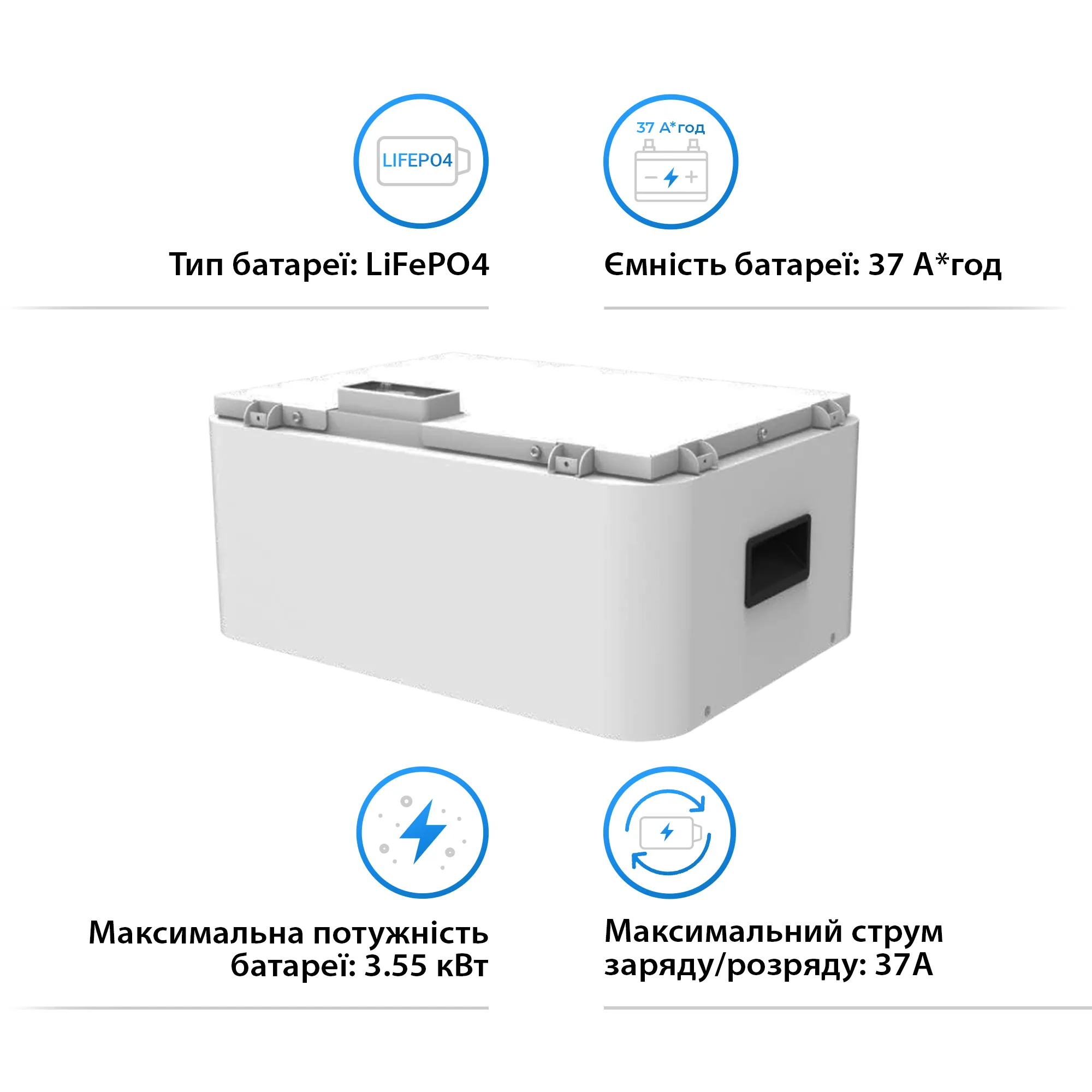 Купить Аккумуляторная батарея Dyness Tower LiFePO4 HV9637 96v 37AH 3.55kWh - фото 2