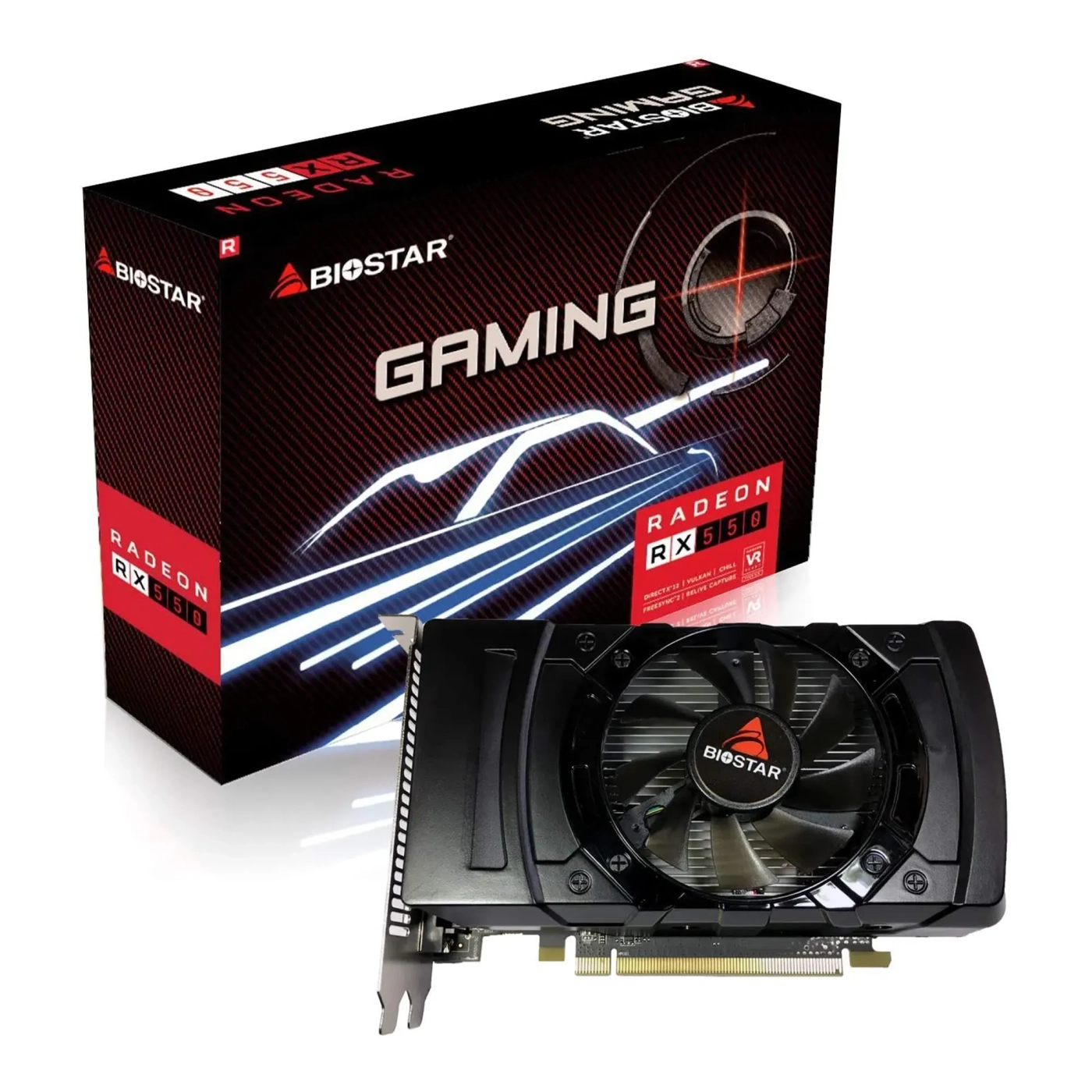 Купить Видеокарта BIOSTAR Radeon RX550-2GB - фото 3