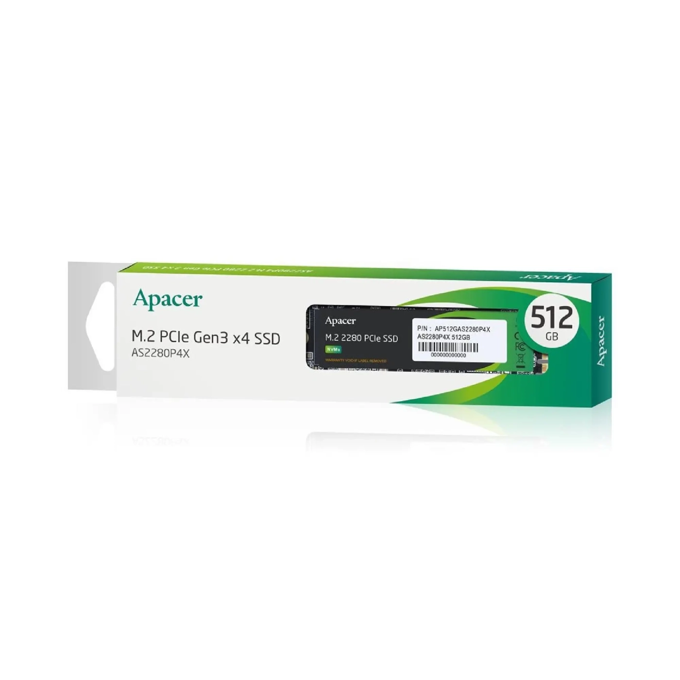Купити SSD Apacer AS2280P4X 512GB M.2 - фото 2