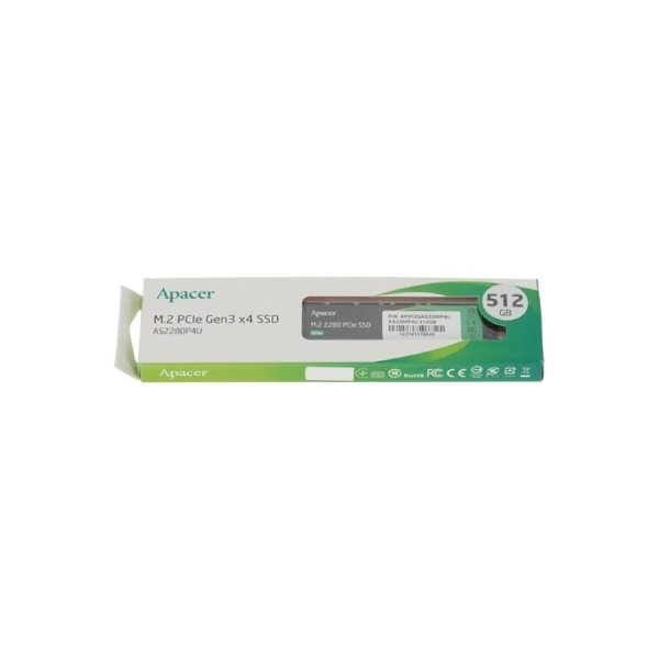 Купить SSD Apacer AS2280P4U 512GB M.2 - фото 2